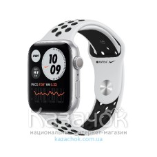 Apple Watch Nike SE GPS 44mm Silver Aluminium Case with Pure Platinum/Black Nike Sport Band (MYYH2)