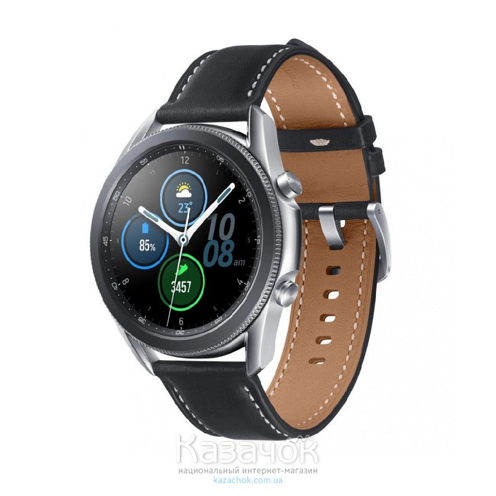 Смарт-часы Samsung Galaxy Watch 3 45mm Silver (SM-R840NZSASEK) EU