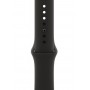 Смарт-часы Apple Watch Series 6 GPS + Cellular 40mm Graphite Stainless Steel Case with Black Sport Band (M06X3)
