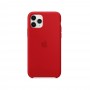Силиконовая накладка Silicone Case для iPhone 11 Pro Max Red