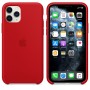Силиконовая накладка Silicone Case для iPhone 11 Pro Max Red