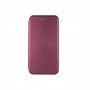 Чехол-книжка Premium Leather Case для Samsung A51/А515 2020 Burgundy