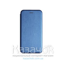 Чехол-книжка Premium Leather Cas для Samsung M21/M215 2020 Blue