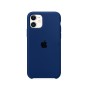 Силиконовая накладка Silicone Case для iPhone 11 Dark Blue