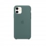 Силиконовая накладка Silicone Case для iPhone 11 Green Pine