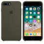 Силиконовая накладка Silicone Case для iPhone 7/8 Olive