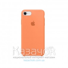 Силиконовая накладка Silicone Case для iPhone 7/8 Papaya
