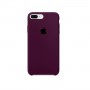 Силиконовая накладка Silicone Case для iPhone 7 Plus/ 8 Plus Marsala