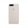 Силиконовая накладка Silicone Case для iPhone 7 Plus/ 8 Plus Stone