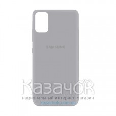 Силиконовая накладка Silicone Case для Samsung A31/A315 2020 Grey