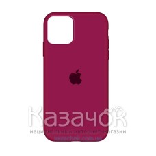 Накладка Silicone Case для iPhone 12 Pro Max Burgundy