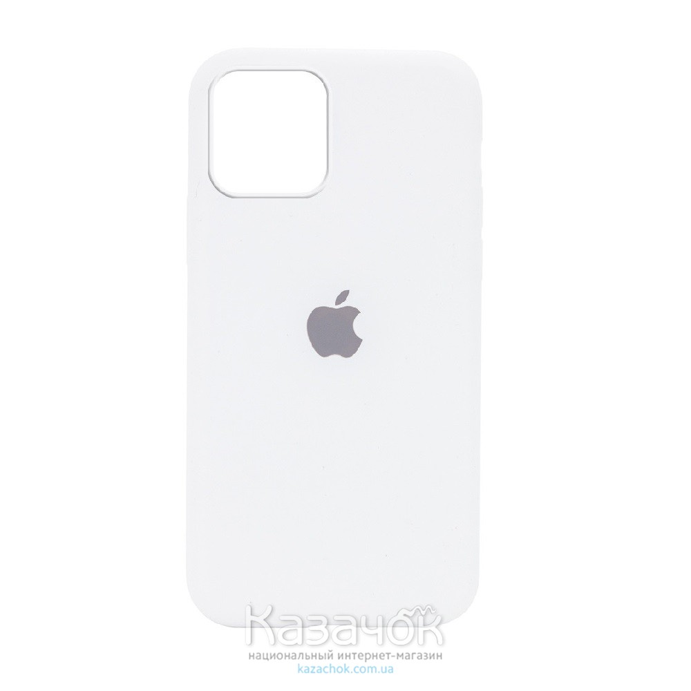 Накладка Silicone Case для iPhone 12 Pro Max White