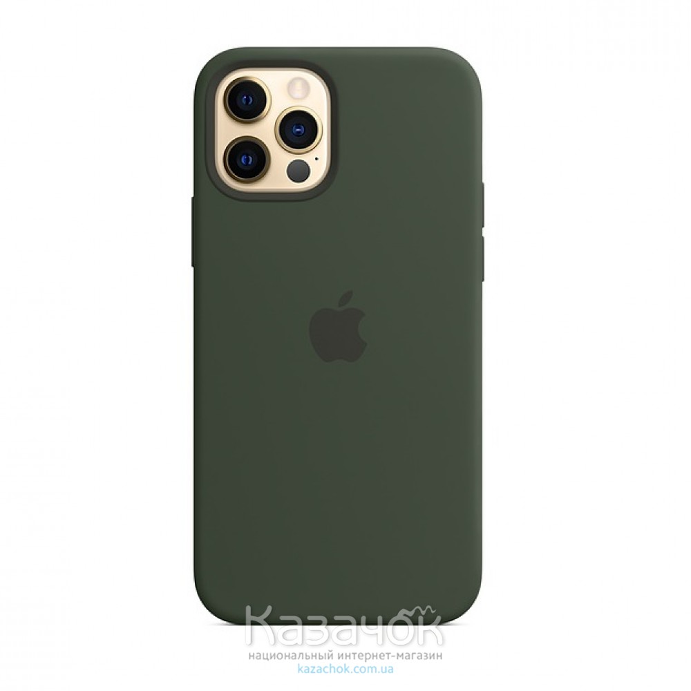Накладка Silicone Case для iPhone 12 Pro Max Khaki