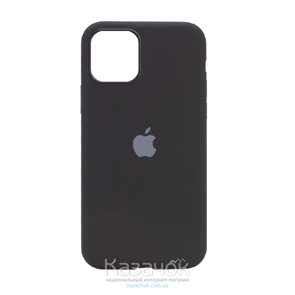 Накладка Silicone Case для iPhone 12 Pro Black