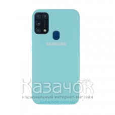 Силиконовая накладка Silicone Case для Samsung M31 2020 M315 Turquoise