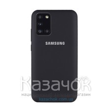 Силиконовая накладка Soft Silicone Case для Samsung A31/A315 2020 Black