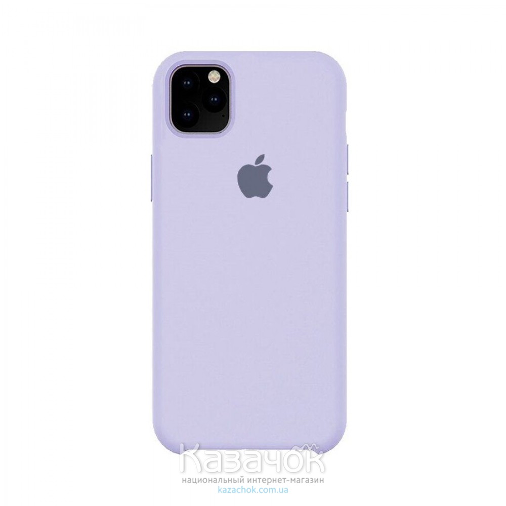 Силиконовая накладка Silicone Case для iPhone 11 Pro Lilac