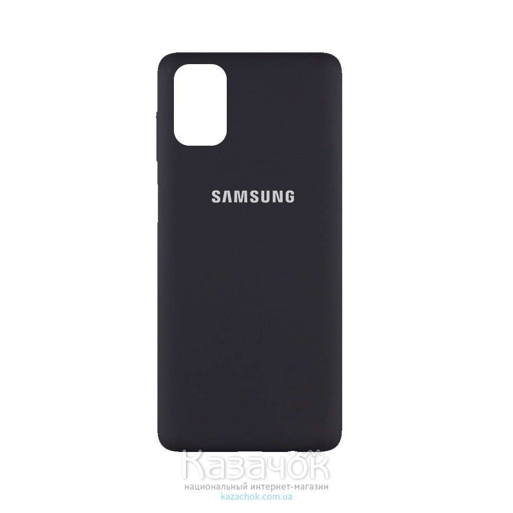 Силиконовая накладка Soft Silicone Case для Samsung M51/M515 2020 Black