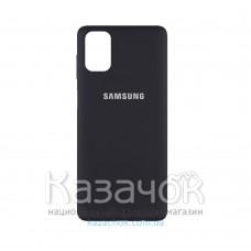 Силиконовая накладка Soft Silicone Case для Samsung M51/M515 2020 Black