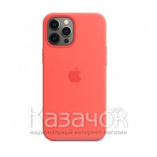 Силиконовая накладка Silicone Case для iPhone 12 Pro Begonia