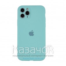 Силиконовая накладка Silicone Case для iPhone 12 Pro Blue Sea