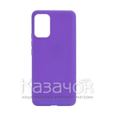Силиконовая накладка Silicone Case для Xiaomi Redmi Note 10 Pro Purple