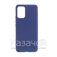 Силиконовая накладка Silicone Case для Xiaomi Redmi Note 10 Pro Dark Blue
