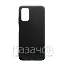Силиконовая накладка Silicone Case для Xiaomi Poco M3 Black