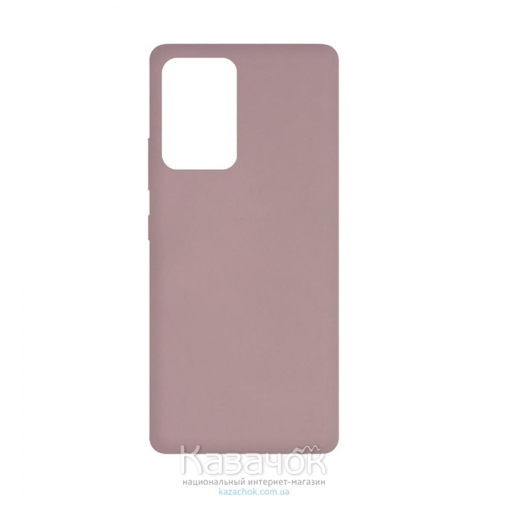 Силиконовая накладка Silicone Case для Samsung A32/A325 2021 Pink Sand