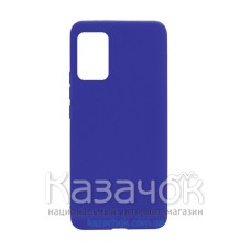 Силиконовая накладка Silicone Case для Samsung A32/A325 2021 Dark Blue