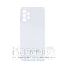 Силиконовая накладка Silicone Case для Samsung A52/A525 2021 White