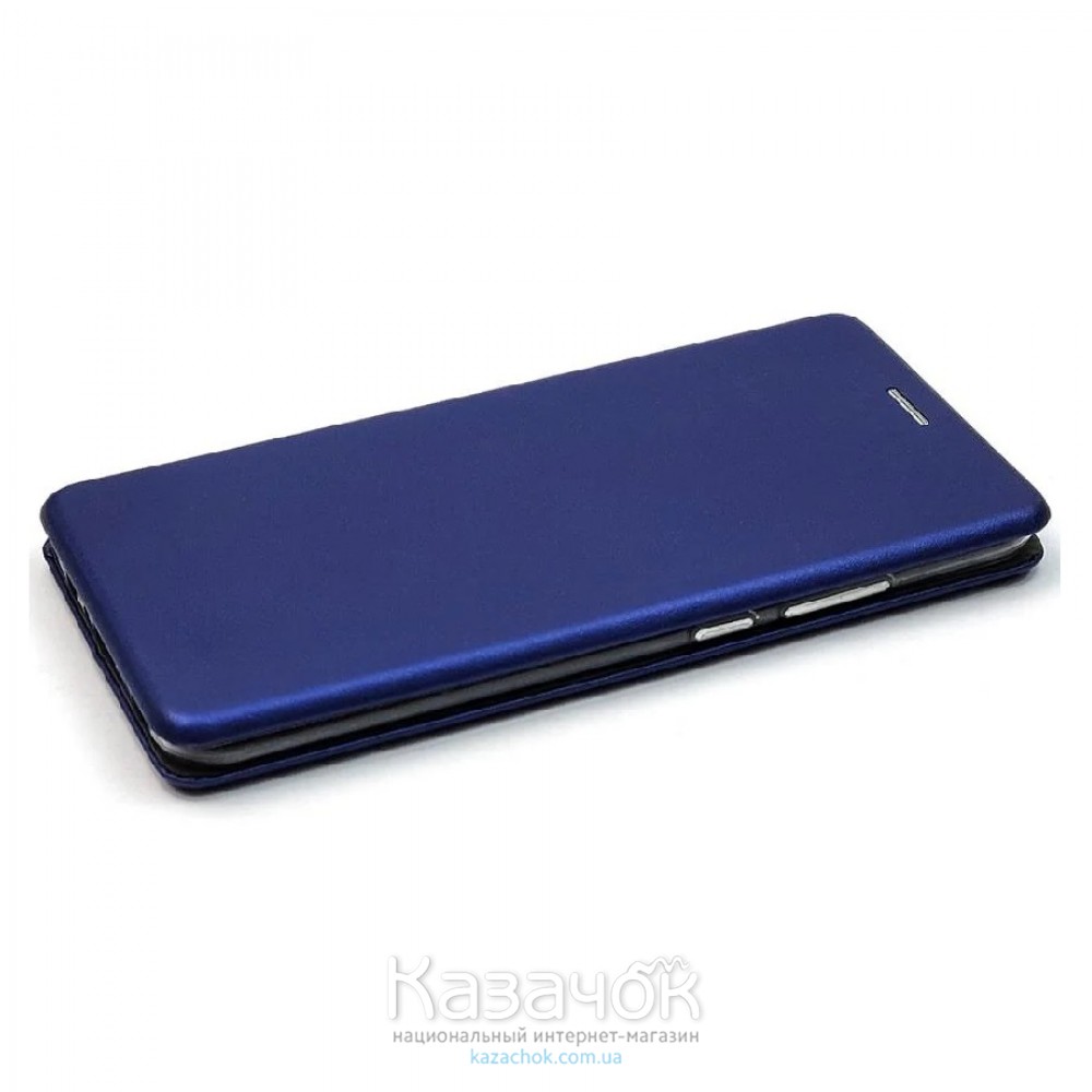 Чехол-книжка Level для Xiaomi Redmi Note 10/Note 10S Blue