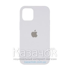 Силиконовая накладка Silicone Case Full для iPhone 13 Pro Max White