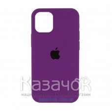 Силиконовая накладка Silicone Case Full для iPhone 13 Purple
