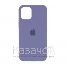 Силиконовая накладка Silicone Case Full для iPhone 13 Lavander Grey