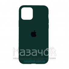 Силиконовая накладка Silicone Case Full для iPhone 13 Forest Green