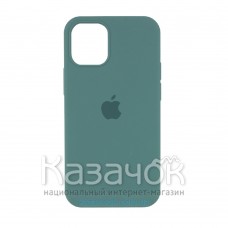 Силиконовая накладка Silicone Case Full для iPhone 13 Pro Pine Green