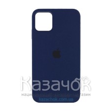 Силиконовая накладка Silicone Case Full для iPhone 13 Pro Max Deep Navy