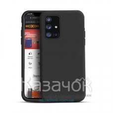 Силиконовая накладка Soft Silicone Case для Samsung M52/M525 2021 Black