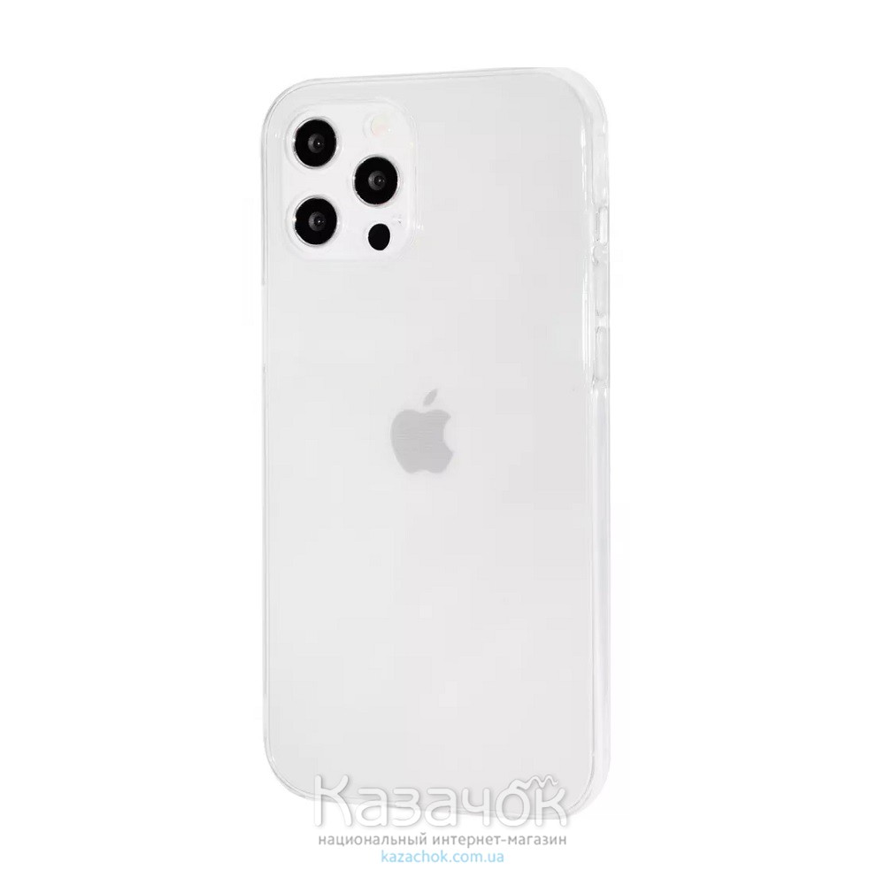 Силиконовая накладкa WAVE Crystal Case для iPhone 12 Pro Max Transparent
