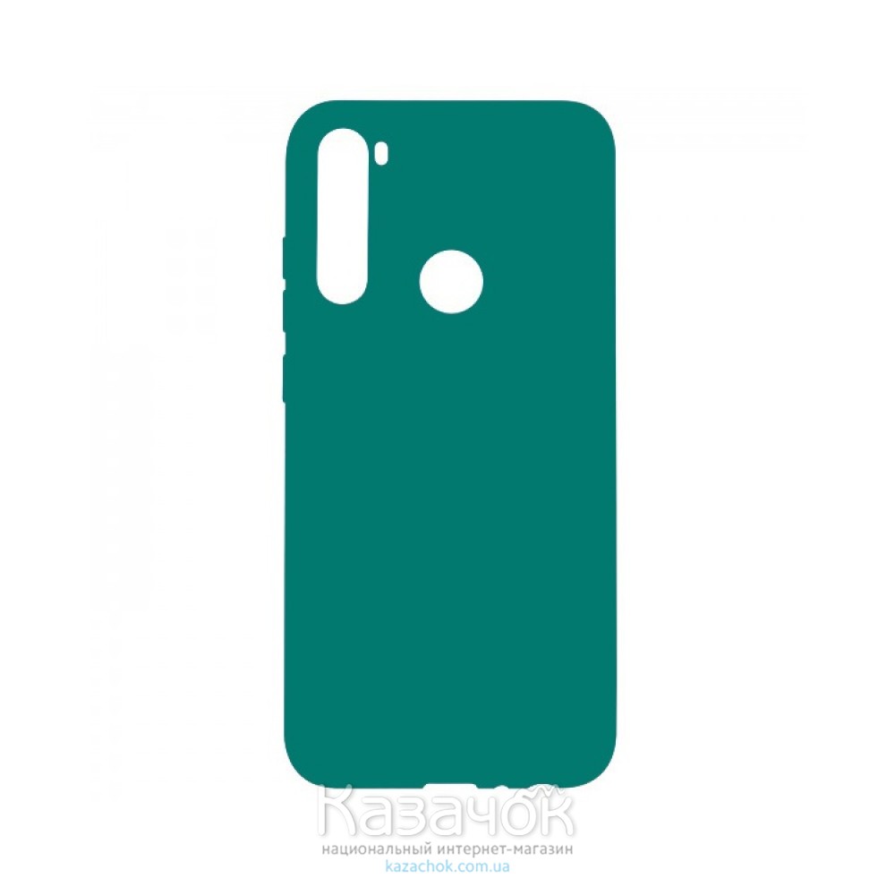 Силиконовая накладка Silicone Case для Samsung A21 2020 A215 Pine Green