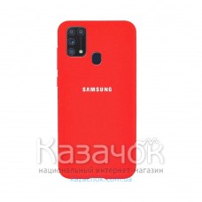 Силиконовая накладка Silicone Case для Samsung M31 2020 M315 Hot Orange