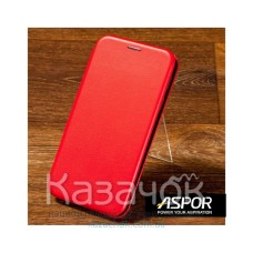Чехол-книжка Aspor для Xiaomi Redmi Note 8T Leather Red