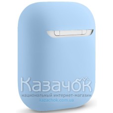Чехол для наушников Apple AirPods/AirPods2 Ultra Slim Blue