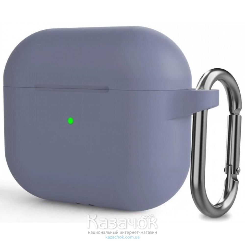 Чехол для наушников Silicon Case Apple AirPods3 Lite Purple