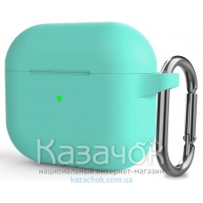 Чехол для наушников Silicon Case Apple AirPods3 Turquoise