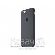 Чехол силиконовый для iPhone 6/6s Charcoal Gray (MKY02ZM/A)
