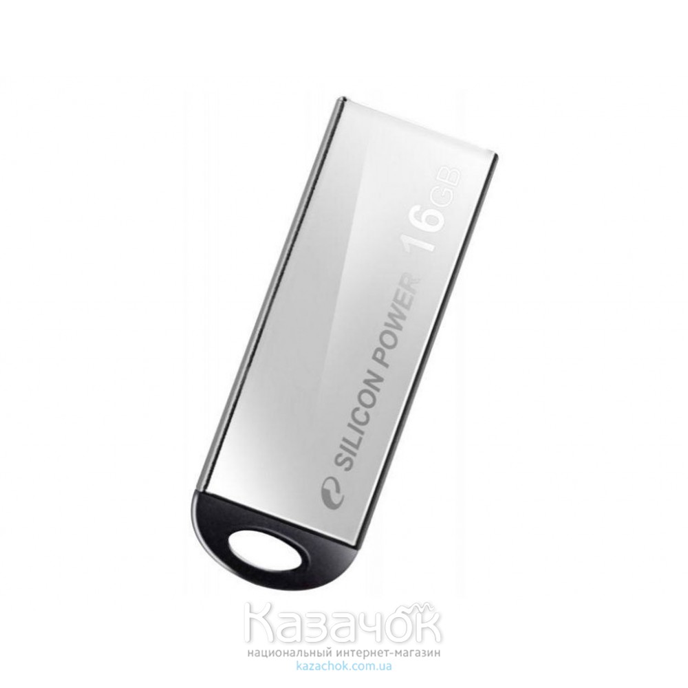 USB Flash 16Gb Silicon Power Touch 830 Silver