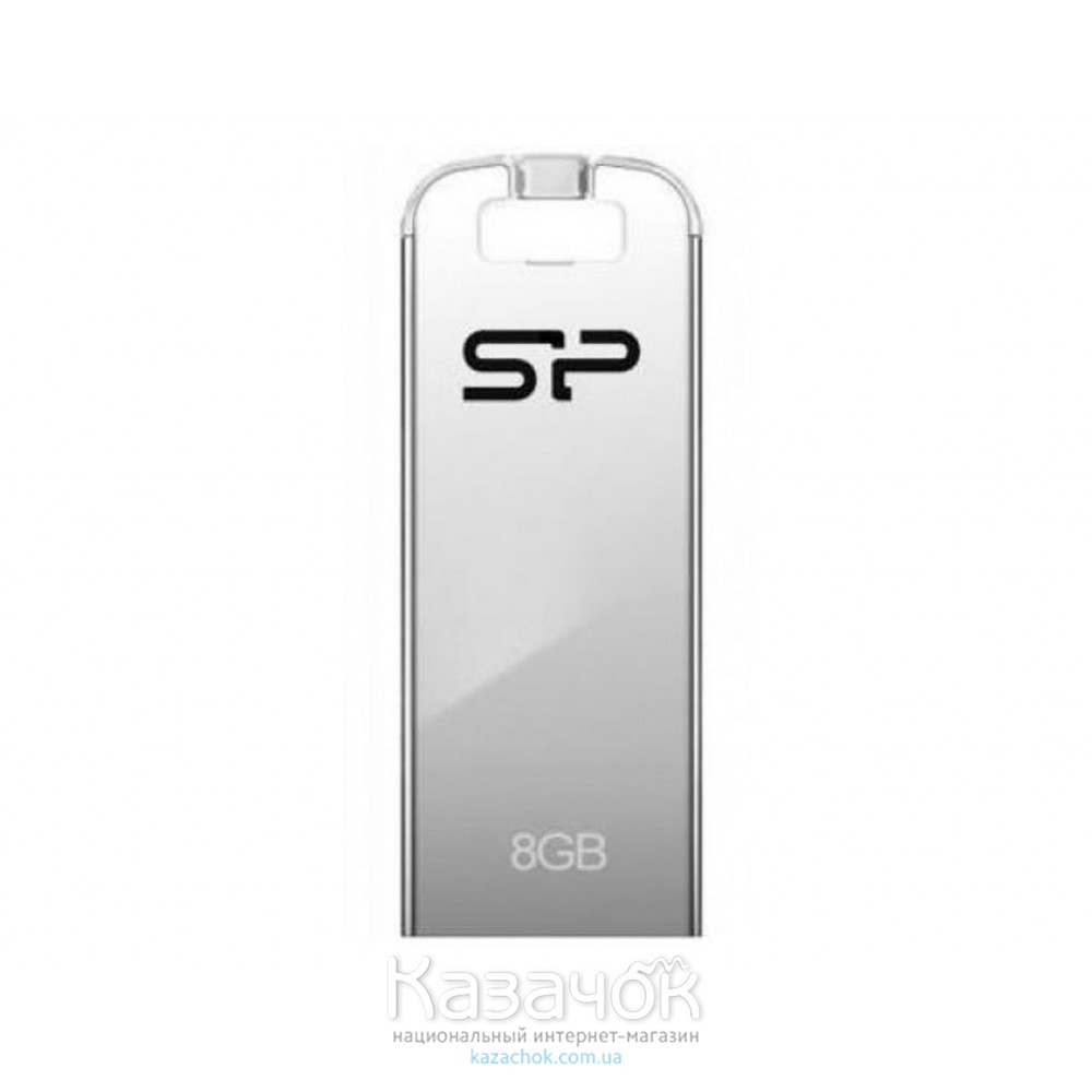 USB Flash 8Gb Silicon Power Touch T03 Transparent