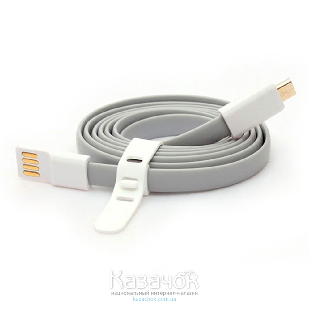 USB-кабель VOJO Trim2 Mi Colorful micro USB 3.0 Gray